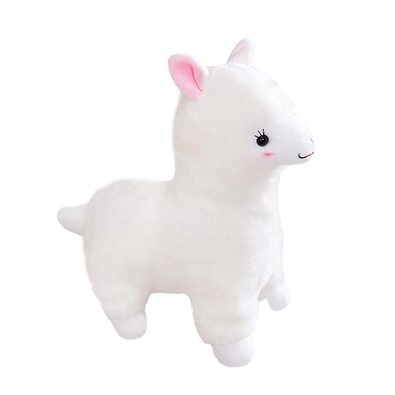 Cute Alpaca Doll Sleeping Pillow Plush Toy Rag Doll Pressing Bed Doll Wedding Birthday Gift Girl