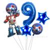 6 ks fóliové balónky narozeninový motiv Party dekorace Potřeby pro miminko Chlapecké děti Hračky Air Globos