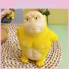 Gorilla Yellow Stress Relief Toy Rebound Toy Home Desktop Decoration Kids Gift