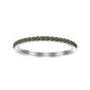 eManco European Zircon Ring: Titanium Steel Women's December Birthstone Rhinestone Finger Ring