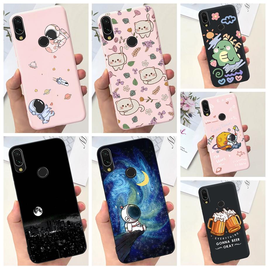 Candy Color Phone Case For Vivo Y11 2019 Cover Vivo 1906 Ultra Slim Soft TPU Bumper Silicone Capas For VivoY11 Y 11 2019 Cartoon