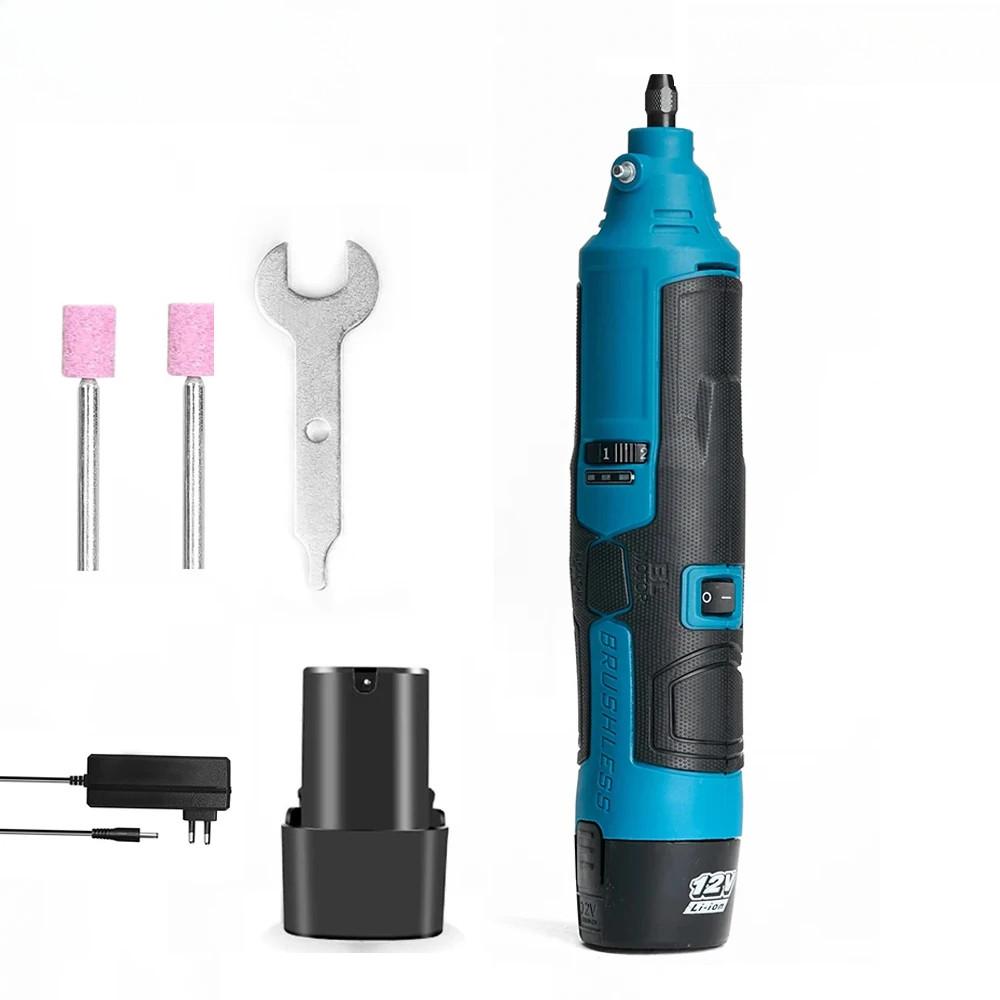 Brushless Electric Engraver Small Handheld Polished Jade Carving Tool Household Multi-Function Grinder Mini DIY Tools