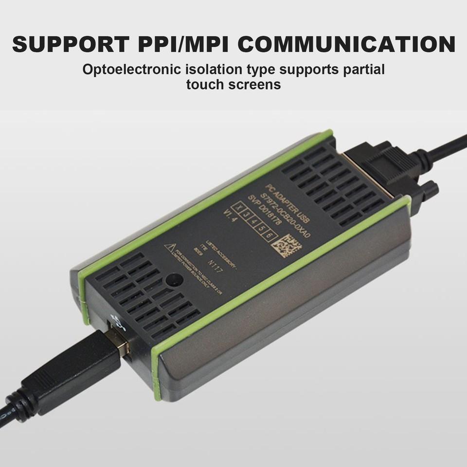 USB 3m Programming Cable For Siemens 6ES7 972-0cb20-0xao S7-200/300/400
