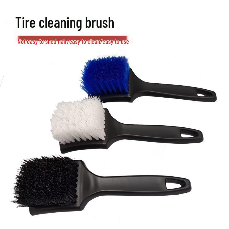 Car Tire, Rim & Floor Mat Cleaning Brush - Special Car Wash Tool