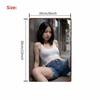 Metal Wall Art Decor 2D Flat Iron Painting for Home Bar Garage Cafe Club Room