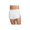 Aeroswift 2" Brief-Lined Racing Shorts Solid Color Side Slit Elastic Mid-Waist Sports Shorts Men Shorts White CJ7837-100