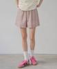 Banwonateullie P3192 Elastic Waist Nylon Shorts_Indie Pink
