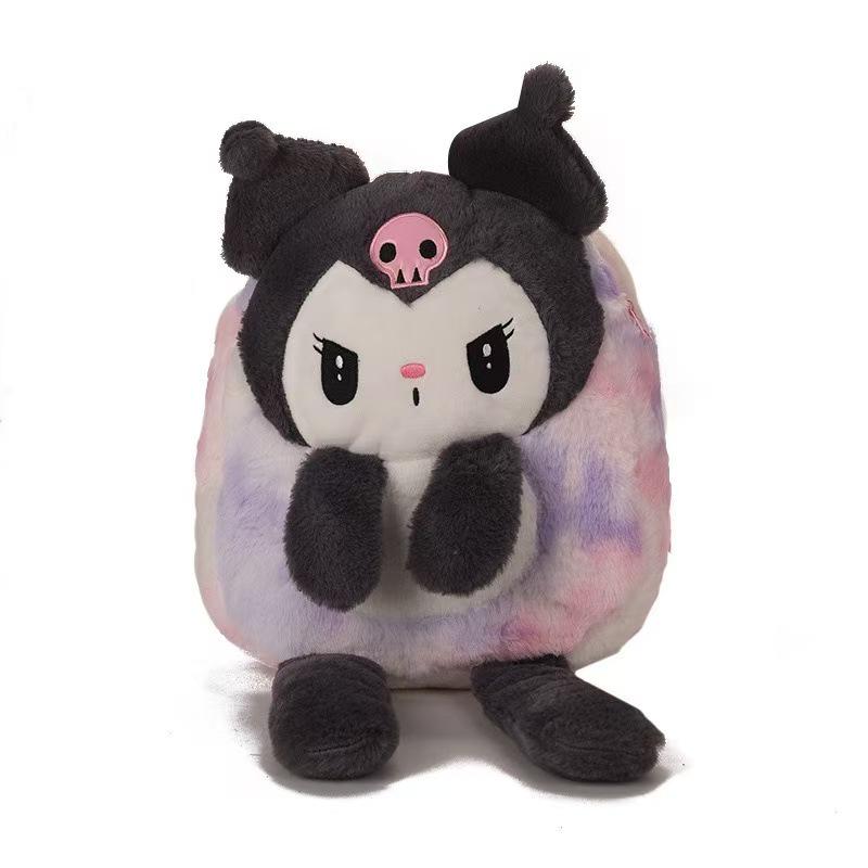 Jucărie de pluș Labubu Rucsac de iarnă și geantă crossbody - Ghiozdan drăguț