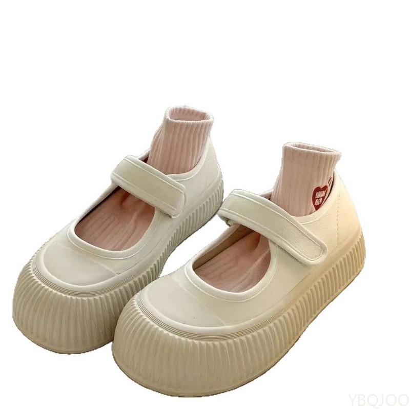 Fashion Women's Spring Summer New Simple Comfortable Board Shoes Thick Soled Hollow Sandals Casual Sports White Shoes