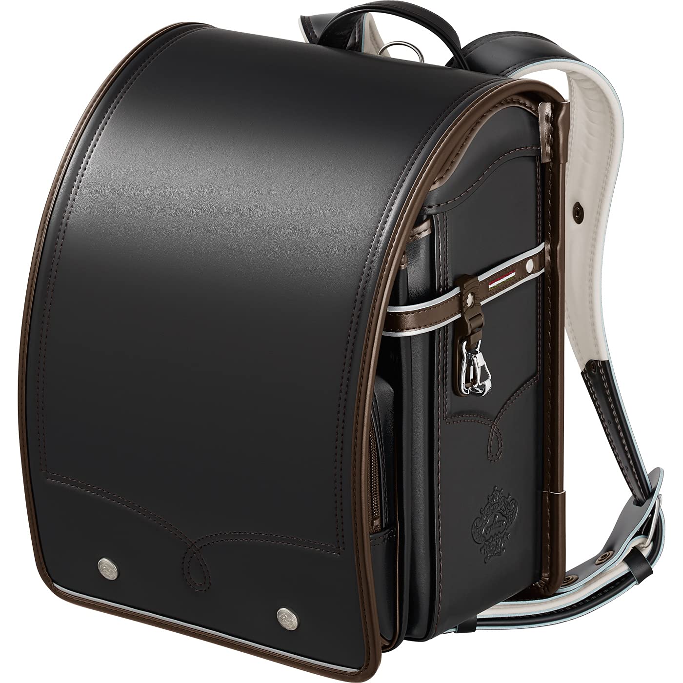 

SEIBAN Angel Splash Orobianco II Duet School Bag Black x Brown Boys 2023 Модель OR22B02-9030