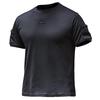 Men's Quick-Dry Tactical Short-Sleeve T-Shirt - Breathable Crew Neck for Outdoor Sports & Fitness
