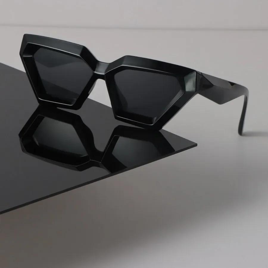 

Retro Sunglasses Women Men Cat Eye Mirror Clear Luxury Eyewear Sexy Designer Brand Black Sun Glasses For Female Male other