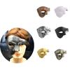Creative Plastic Masquerade Cosplay Masks Lightweight Durable Carnival Costume Props Thickened Halloween Party Anonymous Face
