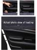 Universal Car Door Storage Box with Light: Left Elbow Rest and Armrest Pad