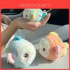 Cartoon Colorful Small Fish Plush Keychain Car Decor With Pp Cotton For Gifts And Accessories