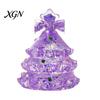 Relaxation Toys for Travel Christmas Tree Stress Ball, Soft TPR Squeeze Toy Relief, Glow Relief Adults in Dark Hand Fidget Sensory Toy, Holiday