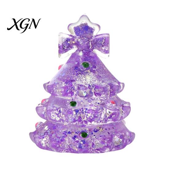 Relaxation Toys for Travel Christmas Tree Stress Ball, Soft TPR Squeeze Toy Relief, Glow Relief Adults in Dark Hand Fidget Sensory Toy, Holiday