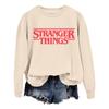 Women's Fashionable And Casual Long Sleeve Round Neck Printed Sweatshirt