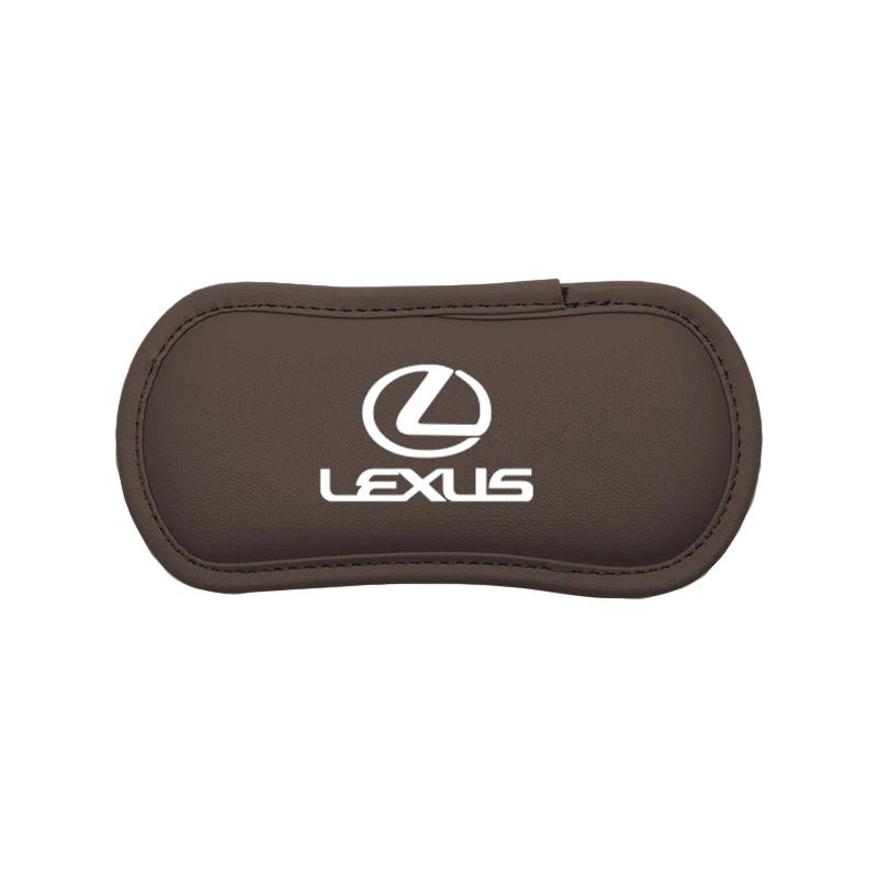 Leather Car Pillow Cushion Elastic Knee Pad Leg Pad Armrest Pad Car Accessories For Lexus GS300 NX300 Ct200h ES350 ES300h IS300h