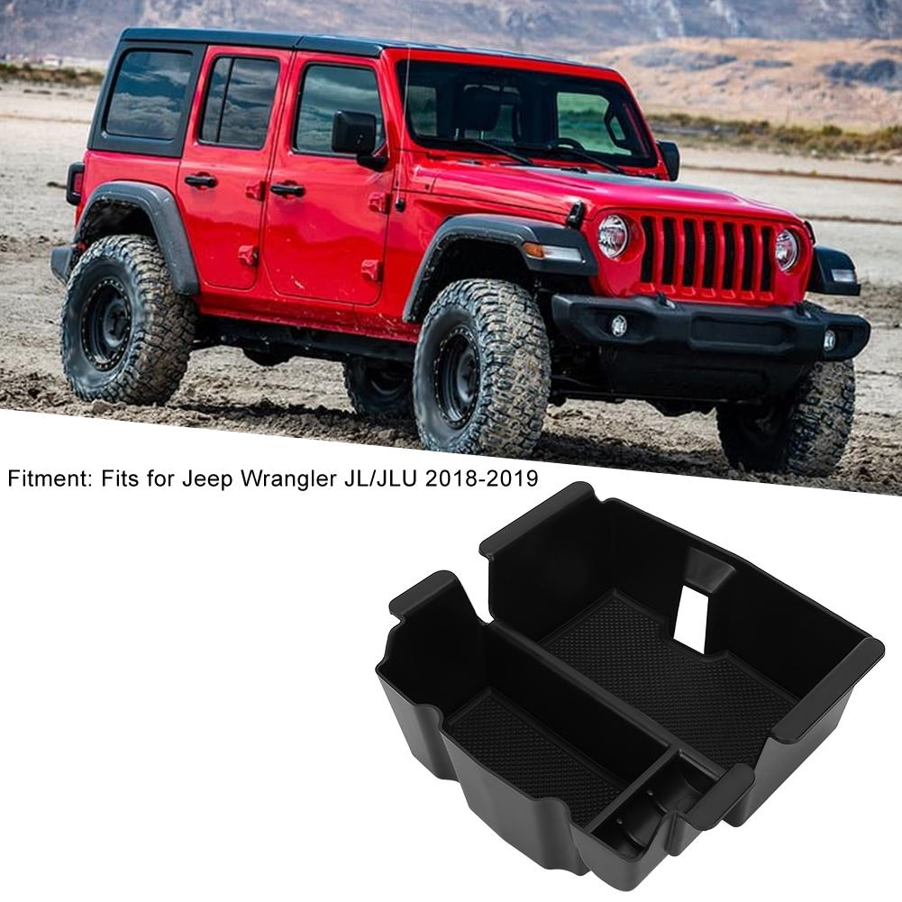 Cutie de Depozitare Suport Cotieră Interioară Auto Potrivită pentru Jeep Wrangler JLJLU 20182019