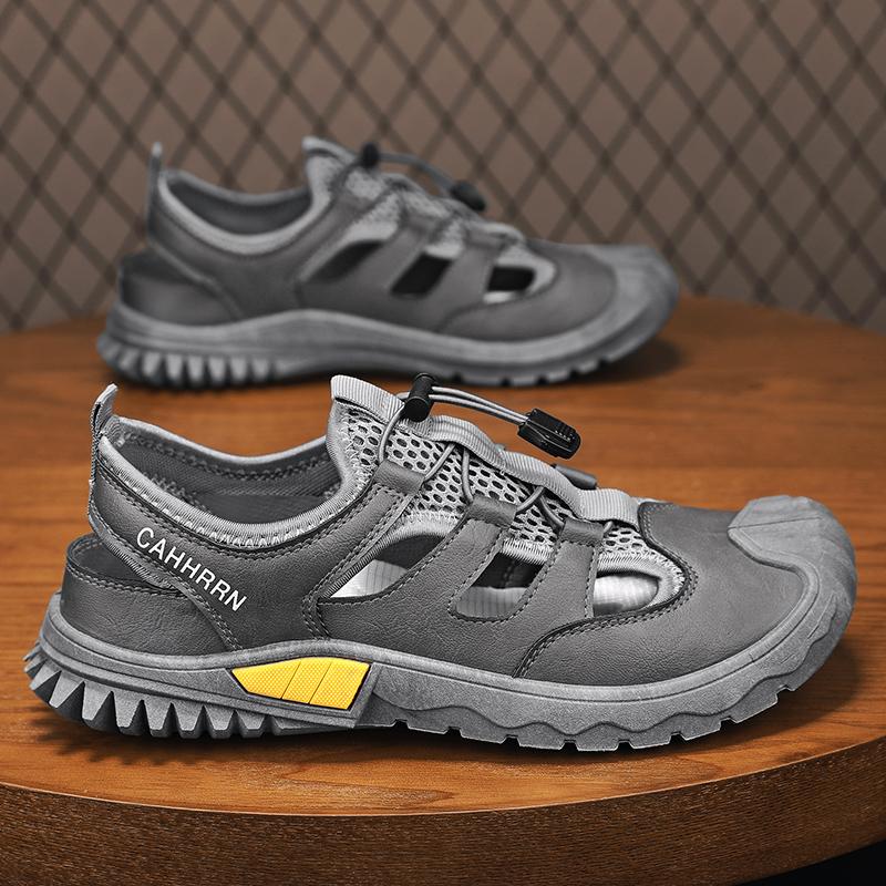 Fashion CYYTL Mens Sandals Casual Shoes Beach Summer Sneakers Outdoor Walking Comfort Luxury Designer Leather Fashion Breathable Sport