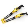 Adjustable Motorcycle Brake Clutch Lever Handlebar Extension Honda CLICK160 CLICK160i Aluminum CNC