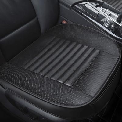 Wodoodporne Pokrowce na Siedzenia Samochodowe do Samochodów Kei Premium PU Uniwersalne Dopasowanie do Siedzeń Kierowcy i Pasażera, Skórzane, Oddychające, Antypoślizgowe, (Czarny, B)