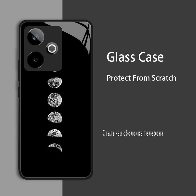 Etui na Realme GT7 5G RMX5061 Etui ze szkła hartowanego Twarda obudowa Dla Realme GT 7 Pro GT7 T RealmeGT 7T Etui ochronne Luksusowa Capa