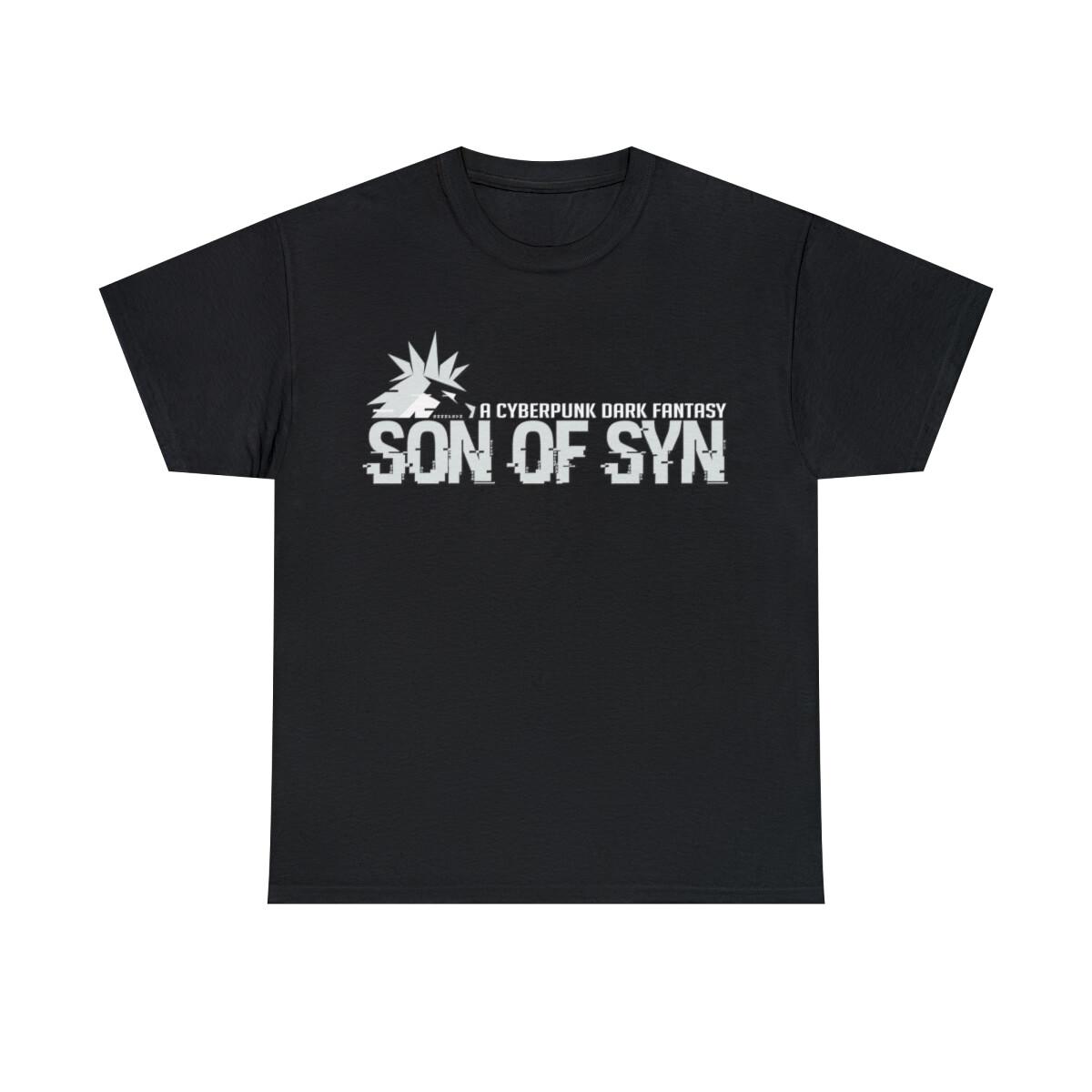 Son of Syn Cyberpunk Fantasy Book Unisex Heavy Cotton Tee S
