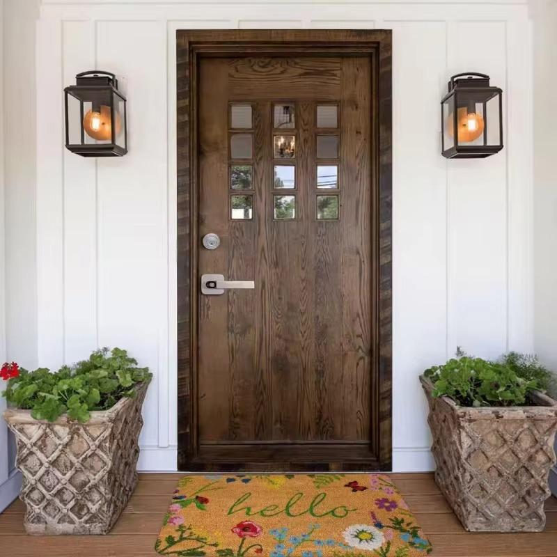 Floor Mat 1PCS Flushed Floor Mat Bathroom Anti Slip Absorbent Mat Toilet Toilet Stain Resistant Foot Mat