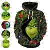 Men New The Hoodies 3d Printed Pullover Sweatshirt Christmas Cosplay Coat