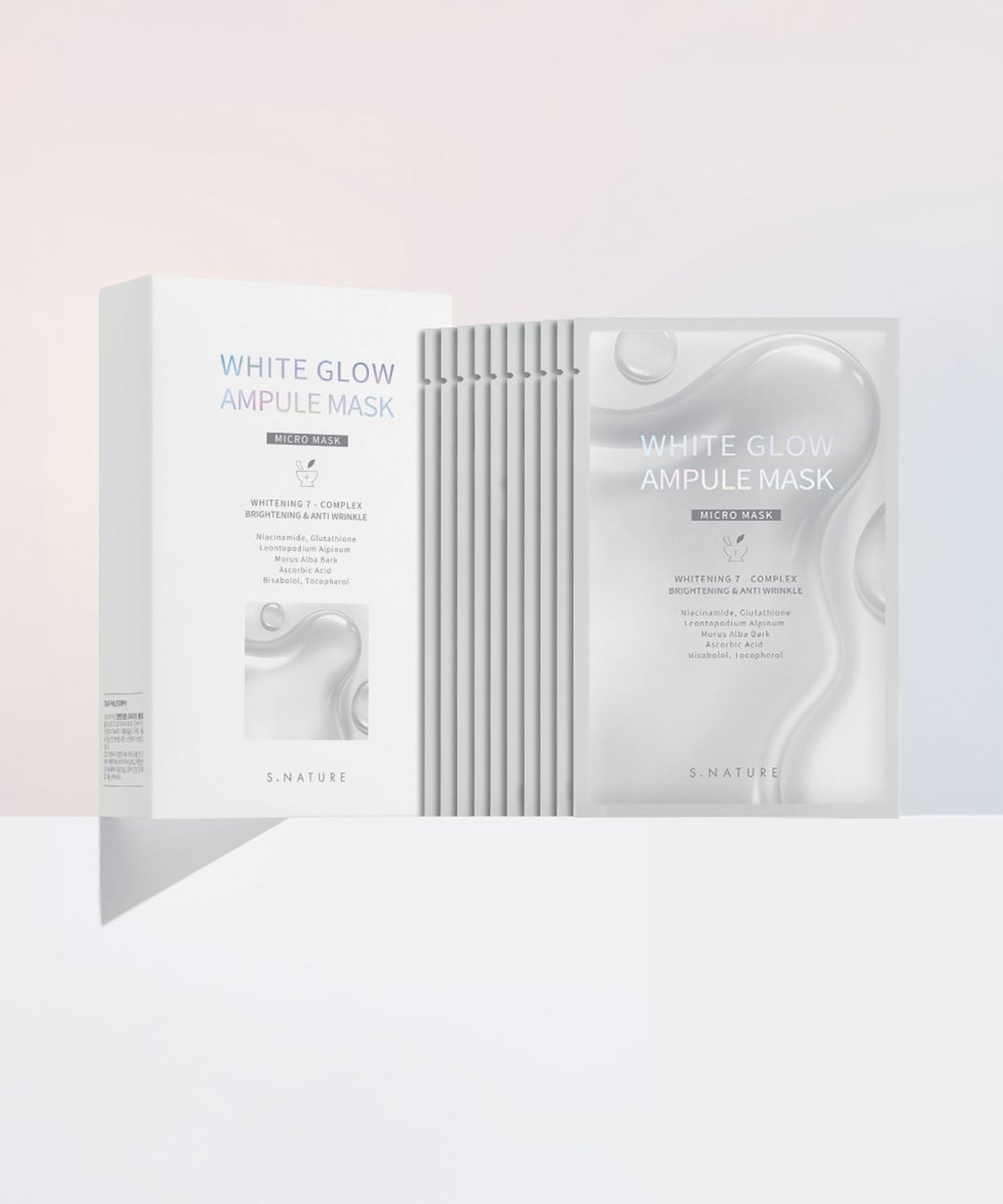 White Glow Ampoule Mask 10 Sheets