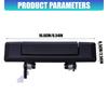 Vehicle Exterior Door Handle Repair Part 69220-90K00 69210-90K00 with ABS Construction, Pull-Style Form and Visible Spring-Linked Rear Hardware