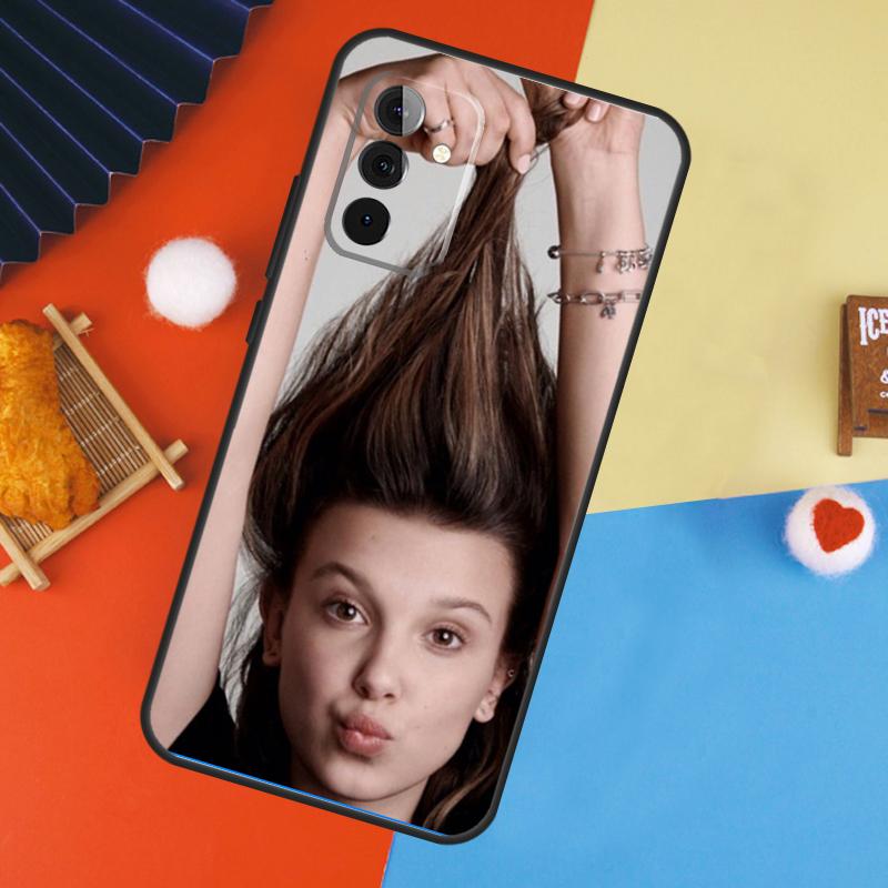Millie Bobby Brown Case For Samsung Galaxy A14 A34 A54 A55 A35 A15 A73 A53 A33 A23 A13 A12 A32 A52 A51 Cover
