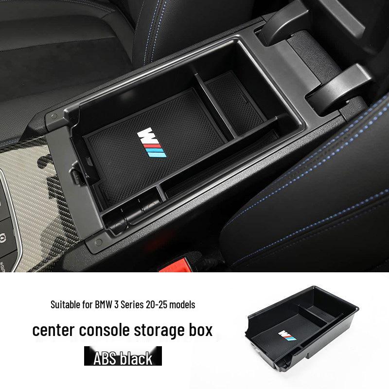 

BMW 3/4 Series i3 i4 Cup Holder & Armrest Storage Box with Charging Pad