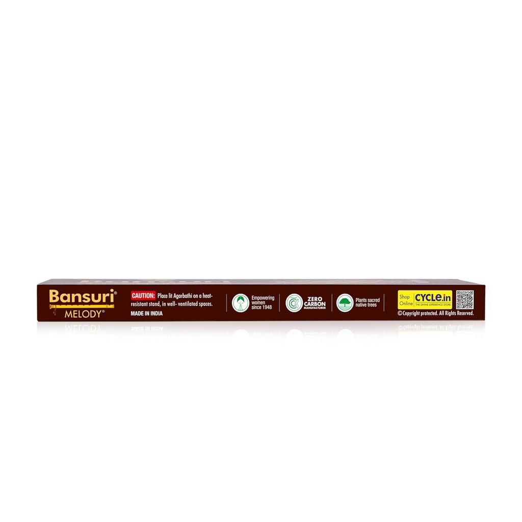Cycle Pure Bansuri Melody Agarbatti 100g Pack of 2 – Refreshing Incense Sticks for Relaxation and Positivity