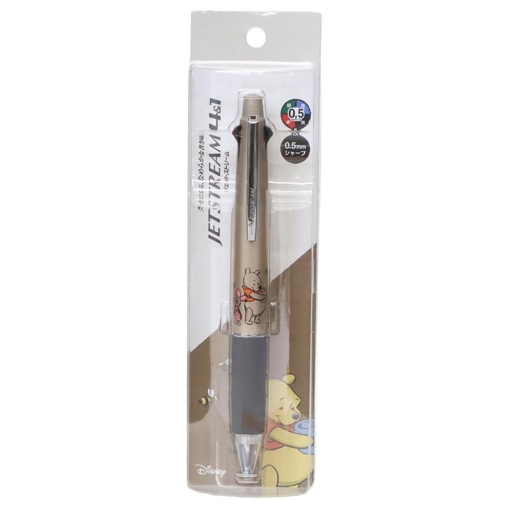 Jetstream Ballpoint Pen Mechanical Pencil Disney Winnie the Pooh 4-Color &