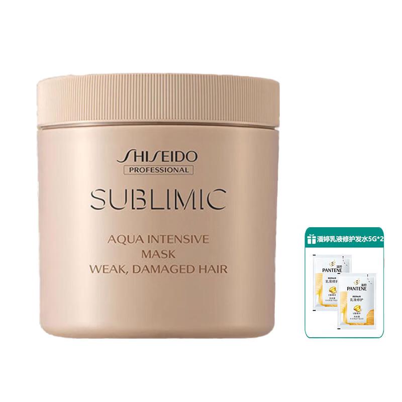 Shiseido Professional Sublimic Набор: Интенсивно восстанавливающая маска и шампунь для волос