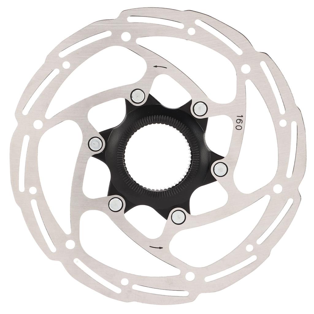 Bicycle Center Lock Disc Brake Rotor Steel With Center Lock Cover for Road Mountain Bike 160mm