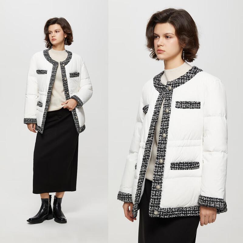 Elegante Daunenjacke mit langen Ärmeln von Tatu für Damen