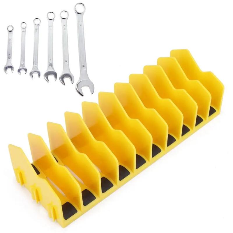 Practical Plier Organizer Rack Holds Up To Ten Pliers Drawer Toolbox Sturdy Pliers Tool Organizer Storage Rack Space-Saving