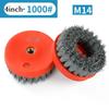 4inch 110mm/M16 Circular Abrasive Nylon Brush Stone Polish Granite Marble Clean Workshop Equipment Power Tool Grinder Wheel