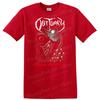 Overlijdensbericht Doodsoorzaak Heavy Metal Kunst T-shirt Retro Rock Grafisch T-shirt