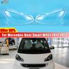 For Mercedes Benz Smart Fortwo W451 2012 2013 Car Headlight Shell Headlight Cover Headlamp Shell Plexiglass Automotive Parts