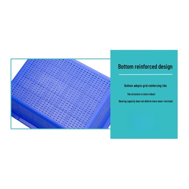 Deweiqi Nordic Plastic Square Draining & Storage Basket Set