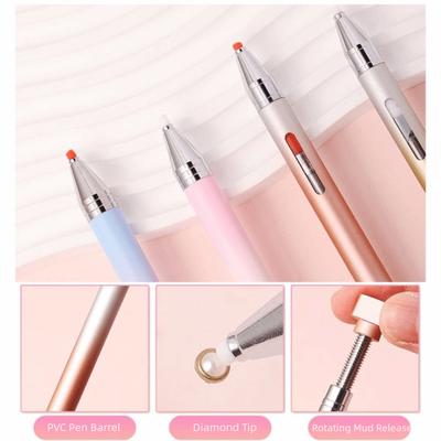 DIY Basteln 5D Diamantmalerei Stift Stickerei Multifunktional Nachfüllbarer Wachsstift Nachfüllbare Wachs Ergonomischer Griff Punktbohrstifte