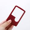 Portable Magnifier Loupe LED Light Reading Magnifier Card Magnifying Glass  Jewelry Inspection