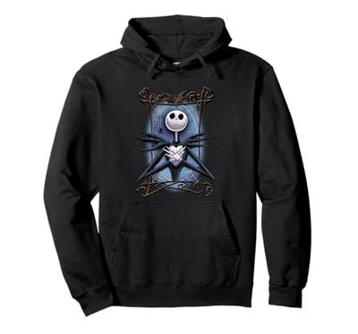 Disney The Nightmare Before Christmas Jack Skellington Kapuzenpullover mit Rahmen