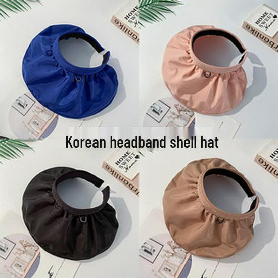Korean Style Wide Brim Anti-UV Roll-Up Sun Hat for Adults