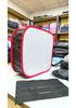 41CM LED Portable Photography Softbox with Black & Red Edge, Lightweight Honeycomb Reflector